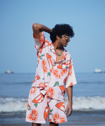Narangi caricature co-ord Set